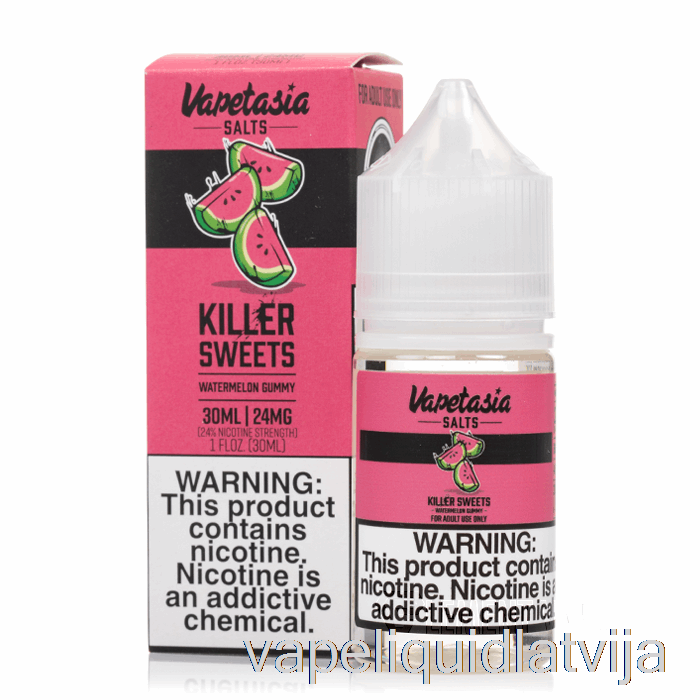 Arbūzs Gumijas - Vapetasia Salts - 30ml 24mg Vape šķidrums